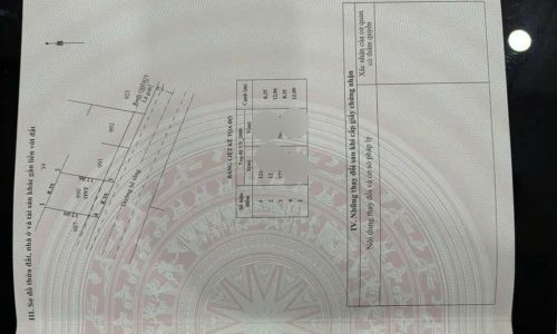 Chồng mất tích theo bồ bồ nhí cần bán gấp lô đất mặt tiền đường tỉnh lộ 8, Phước Vĩnh  An, 100m2 full thổ cư