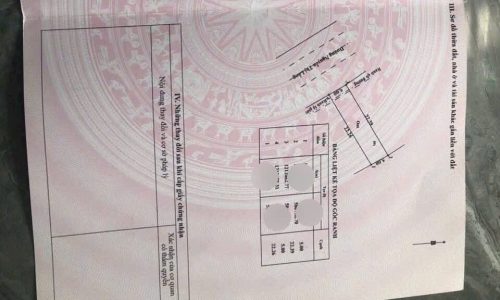 Cần bán lô đất mặt tiền đường Nguyễn Thị Lắng, Tân Phú Trung, 111m2 full thổ cư-SHR