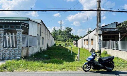 BÁN GẤP LÔ ĐẤT ĐẸP GIÁ NGỘP MT ĐƯỜNG 393M2 PHƯỚC THẠNH, SHR GIÁ 595TR