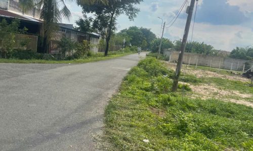 Cần bán gấp lô đất đẹp ngay mặt tiền đường Mai Thị Chửng, Thái Mỹ, 84,6m2 full thổ cư, SHR